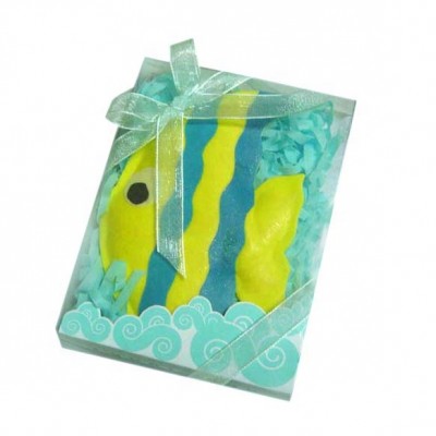 Lovely fish shape hand wash body wash paper soap sheet  for Promotional gift