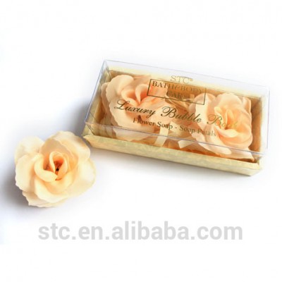 3 pcs rose shape for soap with dried flowers