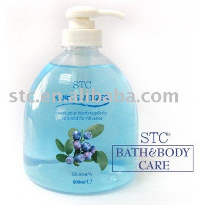 Hand washing waterless alcohol hand sanitizer gel