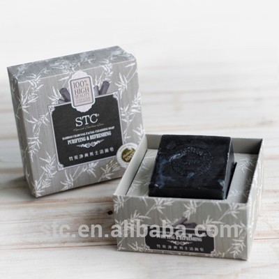 Factory OEM moisturizing deep clean bamboo charcoal soap