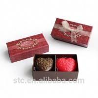 Heart shape handmade basic cleaning   romantic  gift fancy soap moisturizing   facial soap for promotional gift