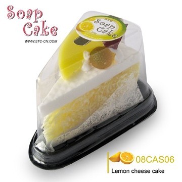 Promotional gift for fruit cake shape soap