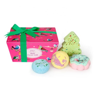 Organic private label natural handmade bath fizzer  rich bubble  spa relaxing  rainbow bath bomb  gift set